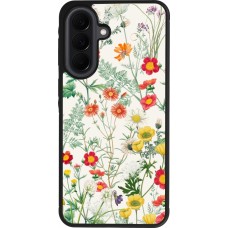 Coque Samsung Galaxy A37 - Silicone rigide noir Flora Botanical Wildlife