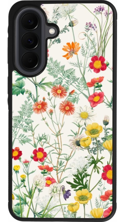 Coque Samsung Galaxy A37 - Silicone rigide noir Flora Botanical Wildlife