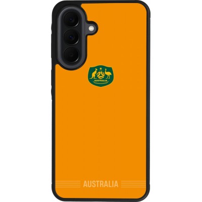 Samsung Galaxy A37 Case Hülle - Silikon schwarz Australien 2026 personalisierbares Fussballtrikot