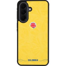 Coque Samsung Galaxy A37 - Silicone rigide noir Maillot de football Colombie 2026 personnalisable