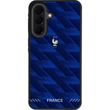 Coque Samsung Galaxy A37 - Silicone rigide noir Maillot de football France 2026 personnalisable
