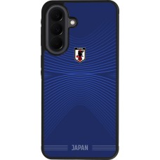 Coque Samsung Galaxy A37 - Silicone rigide noir Maillot de football Japon 2026 personnalisable