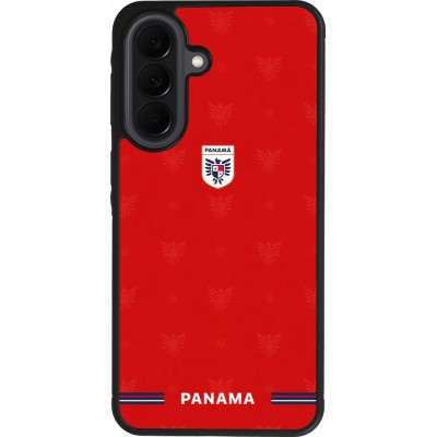 Samsung Galaxy A37 Case Hülle - Silikon schwarz Panama 2026 personalisierbares Fussballtrikot
