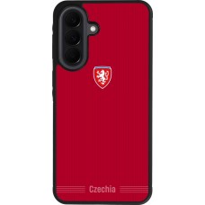 Samsung Galaxy A37 Case Hülle - Silikon schwarz Tschechische Republik 2026 personalisierbares Fussballtrikot