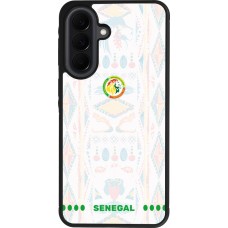 Samsung Galaxy A37 Case Hülle - Silikon schwarz Senegal 2026 personalisierbares Fussballtrikot