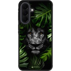 Coque Samsung Galaxy A37 - Silicone rigide noir Forest Lion
