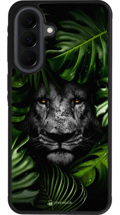Coque Samsung Galaxy A37 - Silicone rigide noir Forest Lion