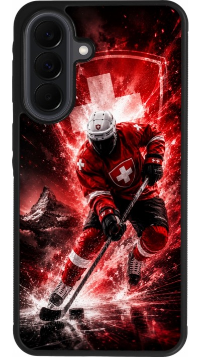 Coque Samsung Galaxy A37 - Silicone rigide noir Hockey World Championship Player