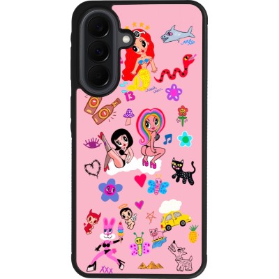 Samsung Galaxy A37 Case Hülle - Silikon schwarz Karol G La Bichota Manana Sera Bonito