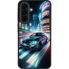 Coque Samsung Galaxy A37 - Silicone rigide noir BMW M4 Tokyo Night