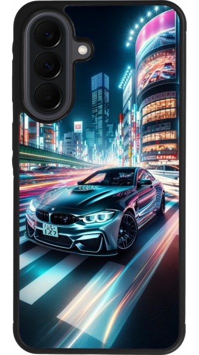 Coque Samsung Galaxy A37 - Silicone rigide noir BMW M4 Tokyo Night
