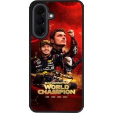 Coque Samsung Galaxy A37 - Silicone rigide noir Max Verstappen Champion 2023