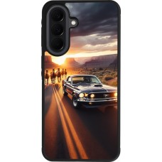 Samsung Galaxy A37 Case Hülle - Silikon schwarz Mustang 69 Grand Canyon