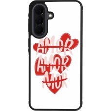 Samsung Galaxy A37 Case Hülle - Silikon schwarz Saint Valentines Day 26 Amor