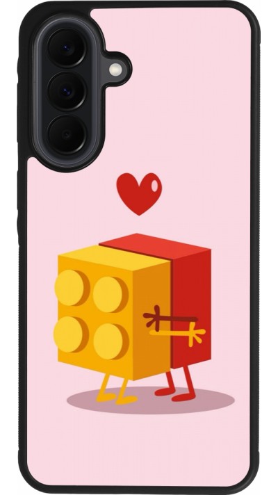 Samsung Galaxy A37 Case Hülle - Silikon schwarz Saint Valentines Day 26 Puzzle