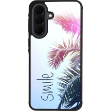 Samsung Galaxy A37 Case Hülle - Silikon schwarz Smile 05