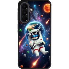 Coque Samsung Galaxy A37 - Silicone rigide noir VR SpaceCat Odyssey
