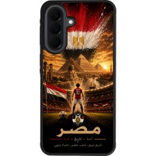 Samsung Galaxy A37 Case Hülle - Silikon schwarz Fussball Ägypten splash 2026