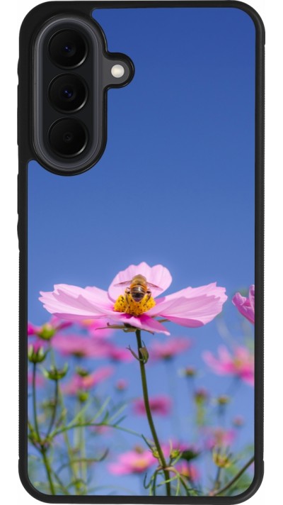 Coque Samsung Galaxy A37 - Silicone rigide noir Bee on a flower Spring 2026