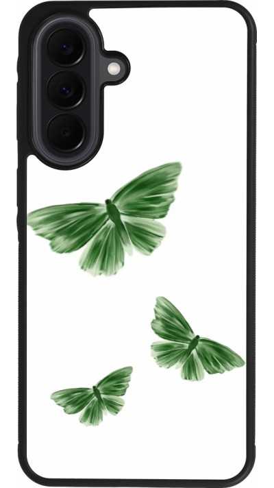 Coque Samsung Galaxy A37 - Silicone rigide noir Butterflies Spring 2026