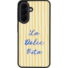 Coque Samsung Galaxy A37 - Silicone rigide noir The good life 2026