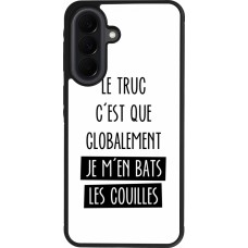 Samsung Galaxy A37 Case Hülle - Silikon schwarz Le truc globalement bats les couilles