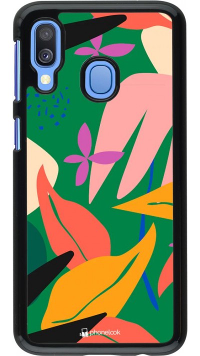 Coque Samsung Galaxy A40 - Abstract Jungle
