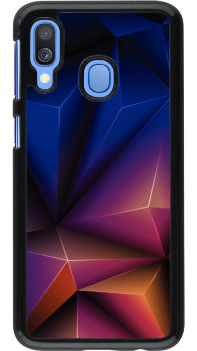 Coque Samsung Galaxy A40 - Abstract Triangles 