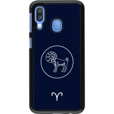 Samsung Galaxy A40 Case Hülle - Astrologie Widder