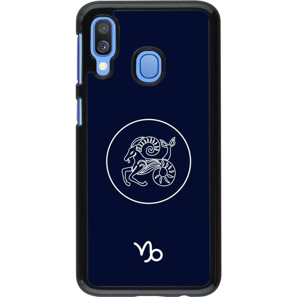 Samsung Galaxy A40 Case Hülle - Astrologie Steinbock