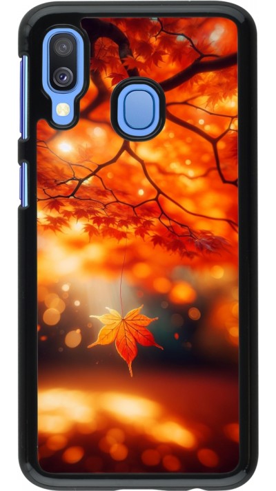 Coque Samsung Galaxy A40 - Automne Magique Orange