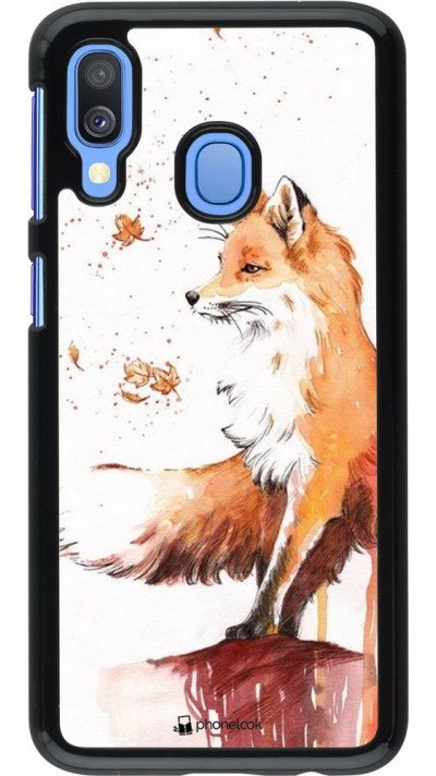 Hülle Samsung Galaxy A40 - Autumn 21 Fox