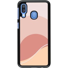Samsung Galaxy A40 Case Hülle - Autumn 22 abstract sunrise