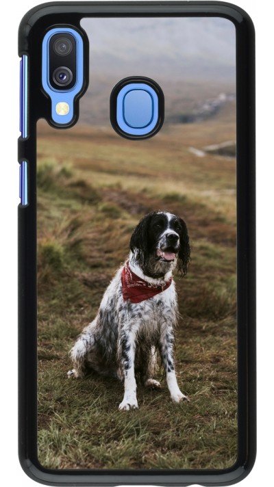 Coque Samsung Galaxy A40 - Autumn 22 happy wet dog