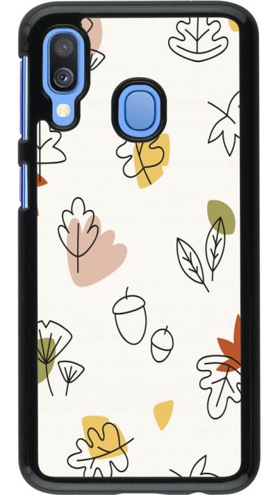 Coque Samsung Galaxy A40 - Autumn 22 leaves