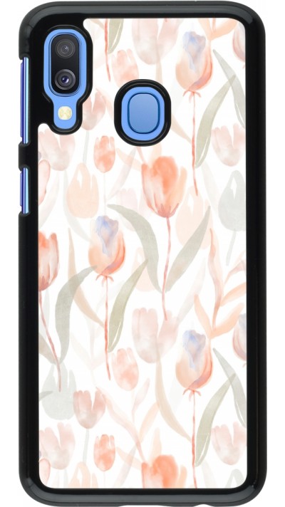 Coque Samsung Galaxy A40 - Autumn 22 watercolor tulip