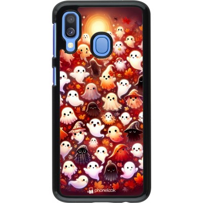 Coque Samsung Galaxy A40 - Fantômes automne mignons