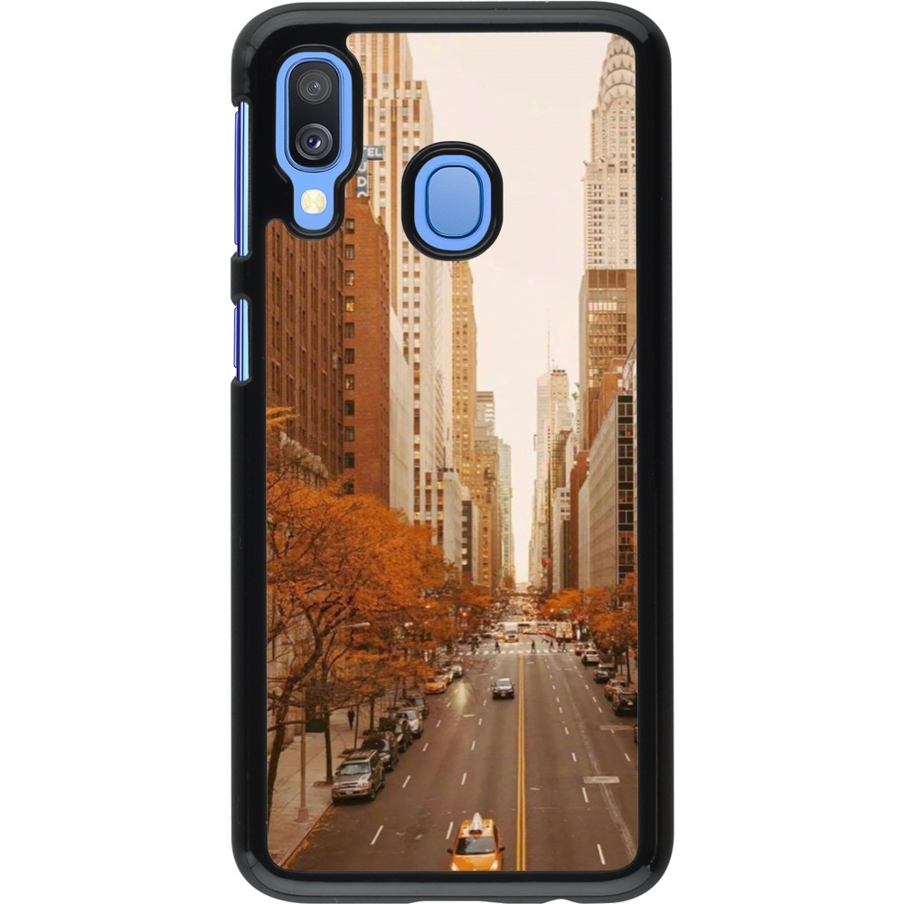Samsung Galaxy A40 Case Hülle - Autumn 2024 New York city