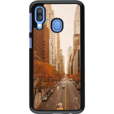 Samsung Galaxy A40 Case Hülle - Autumn 2024 New York city