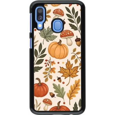 Samsung Galaxy A40 Case Hülle - Autumn 25 Autumn pattern
