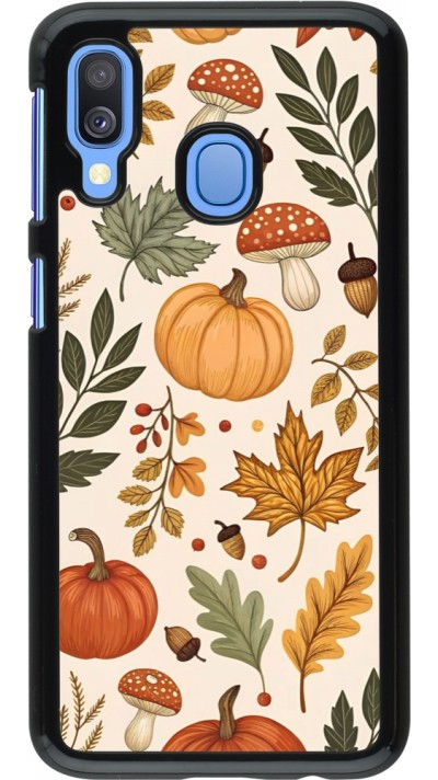Samsung Galaxy A40 Case Hülle - Autumn 25 Autumn pattern