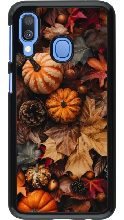 Samsung Galaxy A40 Case Hülle - Autumn 25 Pumpkin