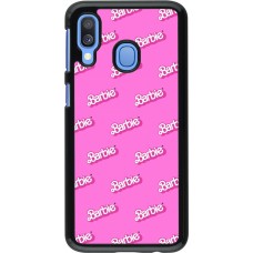 Samsung Galaxy A40 Case Hülle - Barbie Pattern