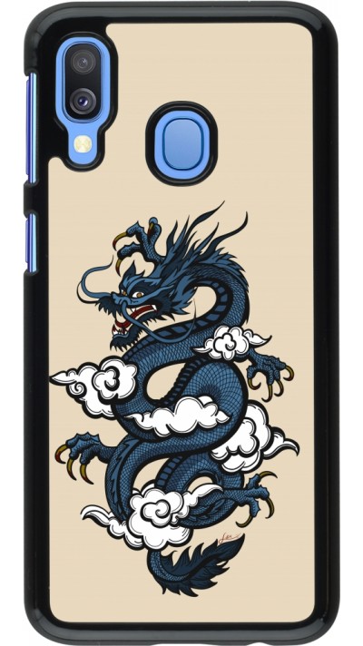 Coque Samsung Galaxy A40 - Blue Dragon Tattoo