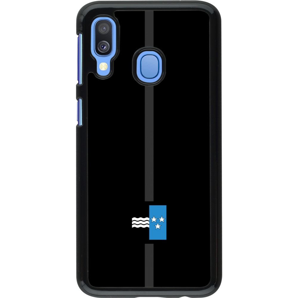 Samsung Galaxy A40 Case Hülle - Kanton AG schwarz
