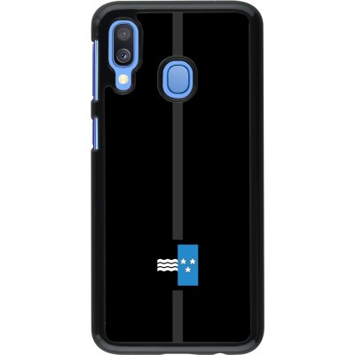 Coque Samsung Galaxy A40 - Canton AG noir