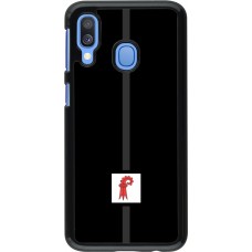Samsung Galaxy A40 Case Hülle - Kanton BL schwarz