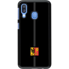 Samsung Galaxy A40 Case Hülle - Kanton GE schwarz