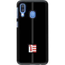 Samsung Galaxy A40 Case Hülle - Kanton JU schwarz
