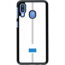 Samsung Galaxy A40 Case Hülle - Kanton LU weiss